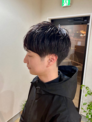 メンズマッシュショート