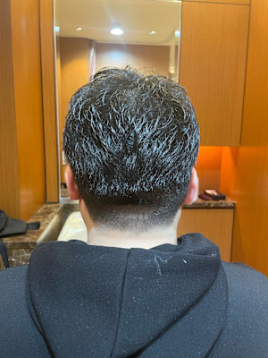 ツーブロショート