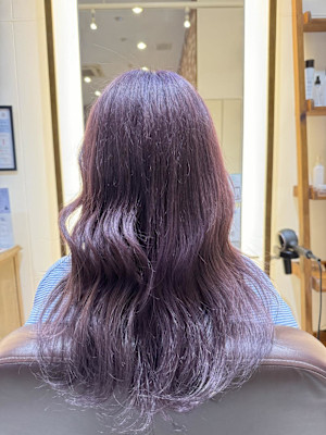 『ガーリースタイル』透け感ピンクラベンダー