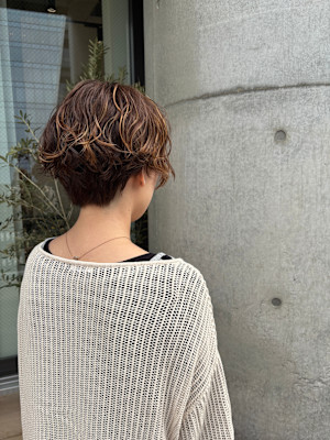 ふわふわレディースパーマ