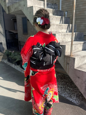 成人式〜振袖着付け〜👘