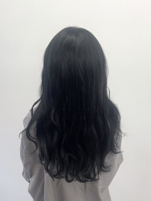 黒髪ロング