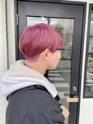 ダブルカラーカシスピンク