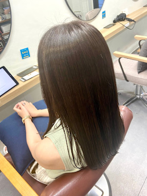 髪質改善トリートメント×ロング