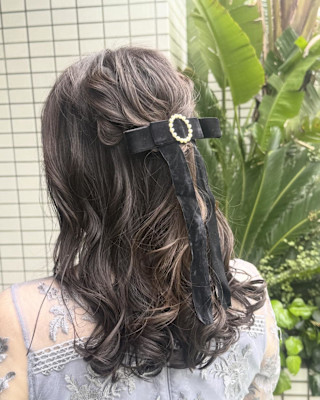 お呼ばれヘアアレンジ