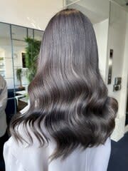 【W_SALON 河原町】ショコラグレージュ/艶髪