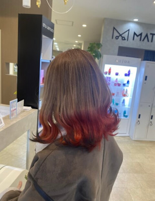 エンドカラー/裾カラー