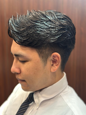 メンズ　ビジネス　パーマ　御徒町　上野　秋葉原