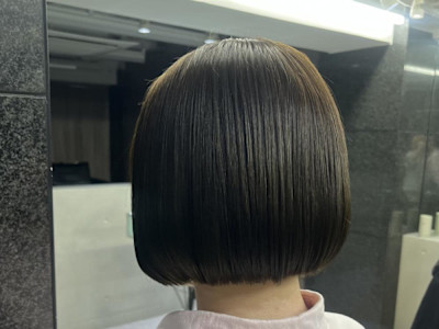 ♪乾かすだけでまとまるボブヘア