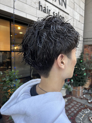 【SHIANかおる】マッシュパーマ