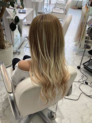 ダブルカラー＆6Ｄエクステ110本