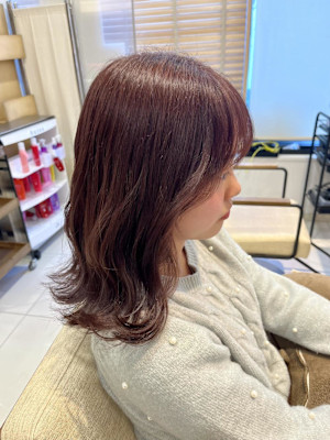 ［なつな］ピンクブラウン/春カラー