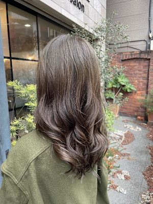 【SHIAN八王子店　かおる】秋色カラー