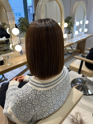 [aina]酸性ストレート/縮毛矯正/ボブ