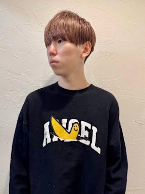 池袋暖色ミルクティーベージュ◎[池袋メンズ美容室］