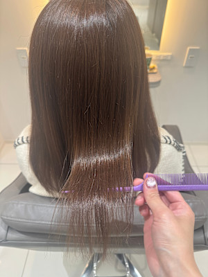 髪質改善ヘアカラー