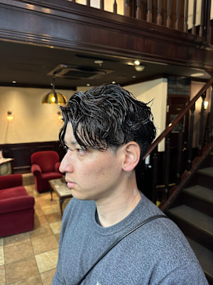 色気が出るパーマ