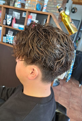 パーマ1ヶ月後のカット