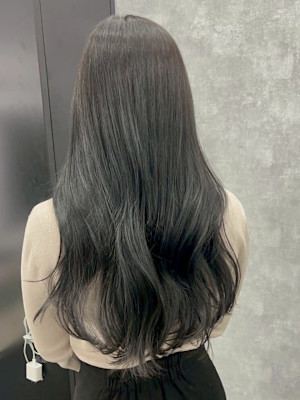 ダークグレーアッシュレイヤー美髪髪質改善TOKIOトリートメ