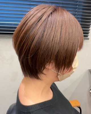 ナチュラルボブ20代30代40代50代ショートボブ3
