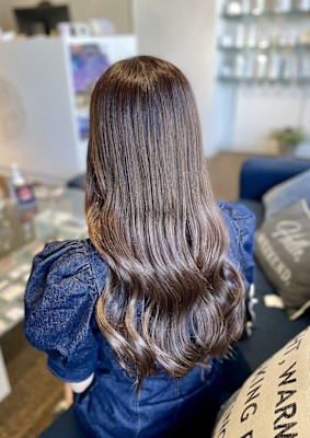 【W_SALON 河原町】ココアブラウン×レイヤーカット