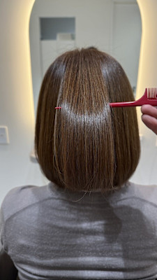 髪質改善ヘアカラー