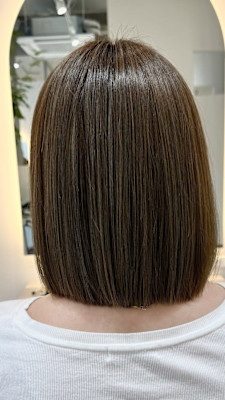 髪質改善ヘアカラー