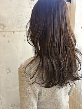 やわらかいデジタルパーマと脱白髪染めで透明感プラス/髪質改善