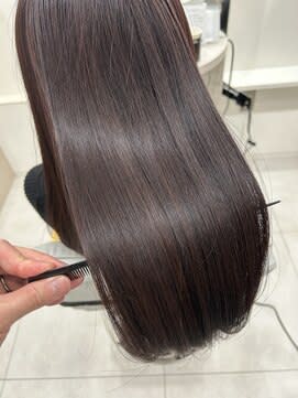 髪質改善/縮毛矯正で叶う！毎日乾かすだけでうるつや美髪