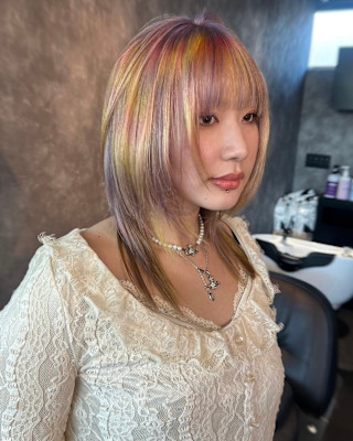 オーダーメイド　デザインカラー　ハイトーン　表参道/原宿