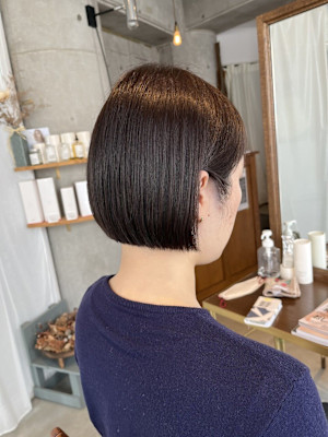 ミニボブ＊シンプルストレート