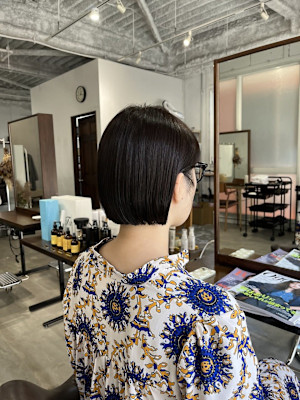 コンパクトミニボブ＊丸みショート