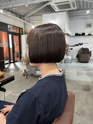 ミニマムボブ＊丸みショート