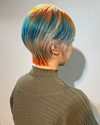 オーダーメイド　デザインカラー　ハイトーン　原宿/表参道