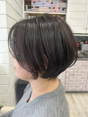 terrace岩政/ショートボブ/30代40代/姪浜