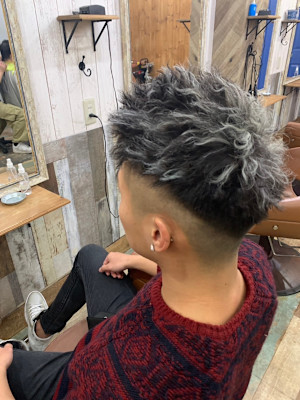 メンズツイスト×ホワイトメッシュ【石田 竜也】