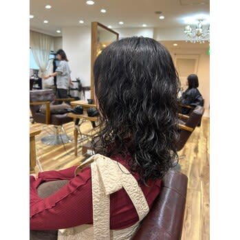 外国人風パーマ