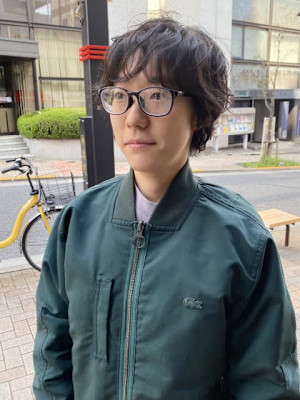 ニュアンスマッシュパーマ