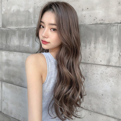 ふんわりパーマスタイル