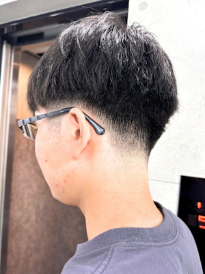 メガネに似合うメンズカット