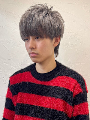 池袋マッシュブリーチカラー◎[池袋メンズ美容室］