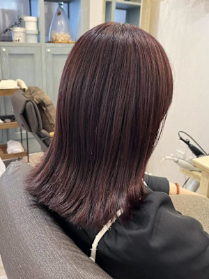 【ヘアジュレドゥ 川松】ピンクバイオレット！