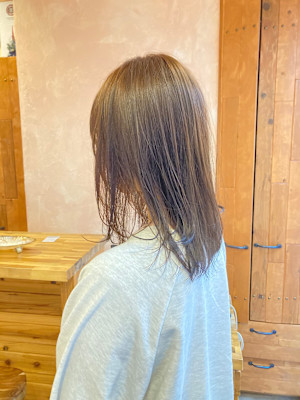 ワンカラーでできるミルクティーベージュ