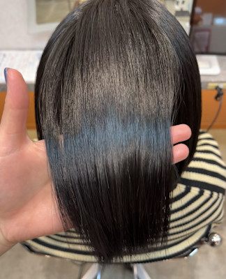 ミディアムストレートパーマ