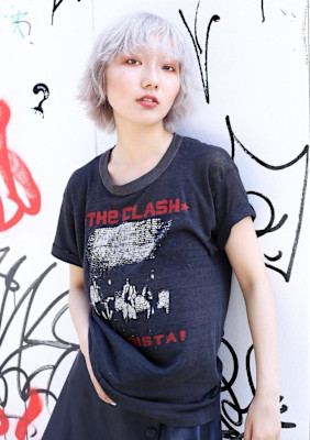 美髪似合わせカットワイドバング 外ハネボブ小顔イメチェン