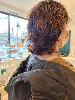 ウルフ×パーマ