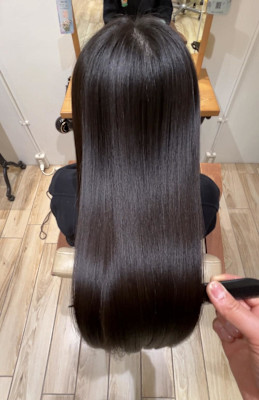 髪質改善ストレート