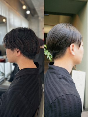 簡単スタイリング メンズ縮毛矯正◎三軒茶屋 RYUKI