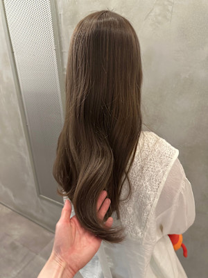 池袋 透明感 ダブルカラー アッシュベージュ♪