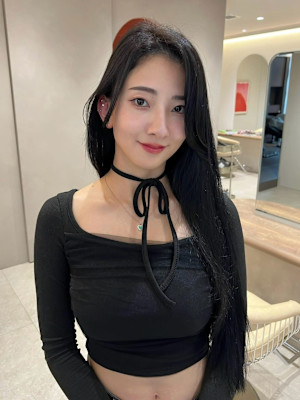 髪質改善＊美髪ブルーブラック【Zina北千住ミルディス通り